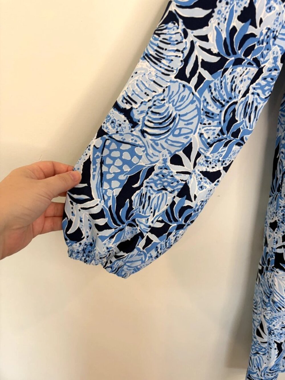 NWT Lilly Pulitzer Olivine Dress Sz 2 Bonaire Blue Coastal Constellation Belted - Picture 9 of 15